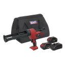 Sealey SV20 Series 310ml Cordless Caulking Gun Kit 20V - 2 Batteries