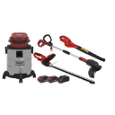 4 x SV20 Series Cordless Garden Power Tool Kit 20V - 2 Batteries