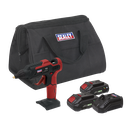 Sealey SV20 Series Cordless Glue Gun Kit 20V 2Ah - 2 Batteries