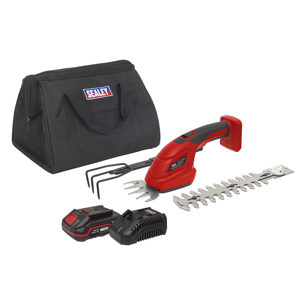 Sealey SV20 Series 3-in-1 Cordless Garden Tool 20V 2Ah
