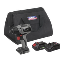 Premier SV20 Series 1/4"Hex Brushless Cordless Impact Driver Kit 20V 2Ah