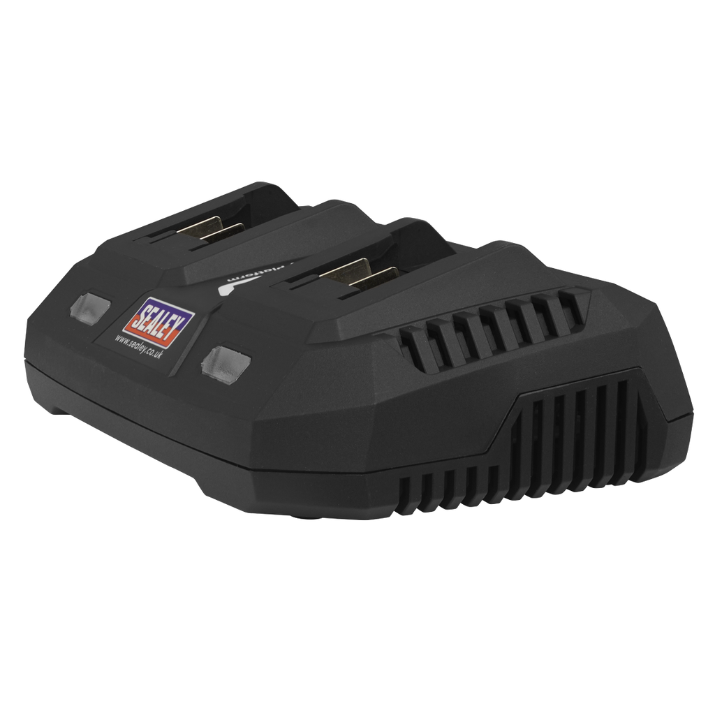 Sealey SV20 Series Fast Charge Dual Battery Charger 20V