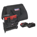 Sealey SV20 Series Cordless Staple/Nail Gun Kit 18G 20V 2Ah