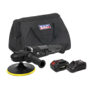 Premier SV20 Series 180mm Brushless Cordless Rotary Polisher Kit 20V 4Ah