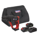 Sealey SV20 Series SDS Plus Cordless Rotary Hammer Drill Kit 20V - 2 Batteries