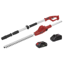 Sealey SV20 Series Cordless Telescopic Hedge Trimmer Kit 20V 2Ah