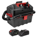 Sealey SV20 Series 10L Cordless Wet & Dry Vacuum Kit 20V 4Ah