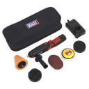 Cordless Mini Sander/Polisher Kit 75mm 12V