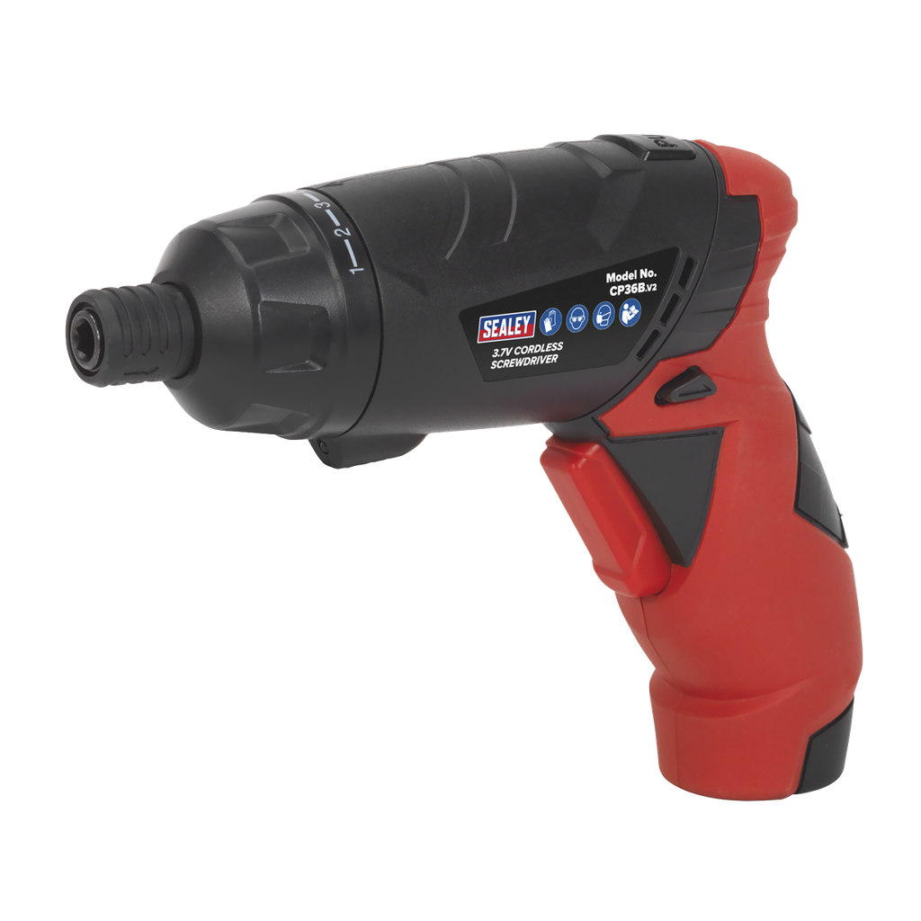 Sealey Cordless Screwdriver Set 3.6V 26pc