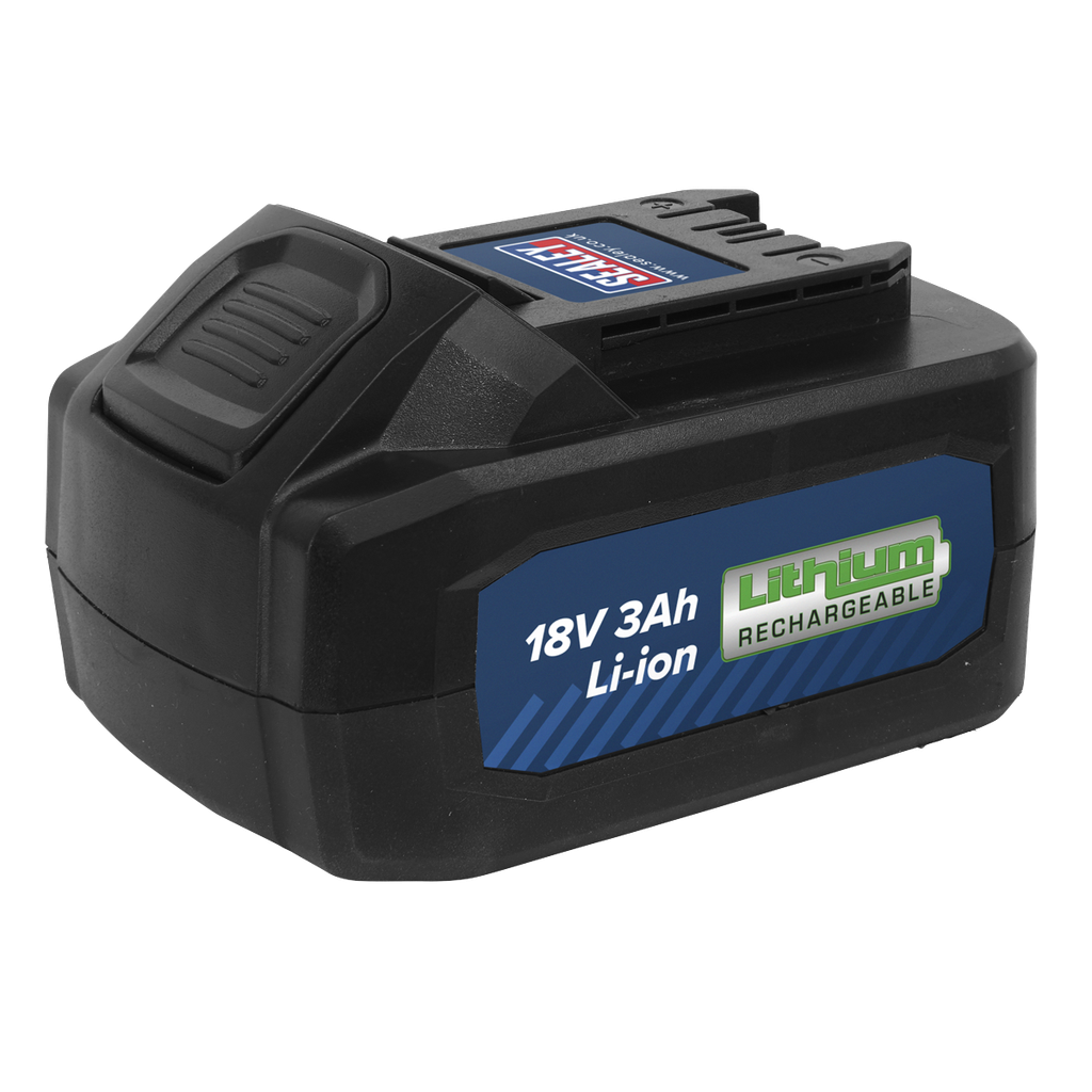 Sealey Power Tool Battery 18V 3Ah for CP400LI & CP400LIHV