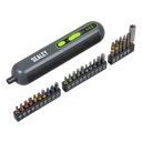Sealey Cordless Screwdriver with Bit Set 4V 25pc