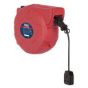 Sealey 25m Retractable Cable Reel System 1 x 230V