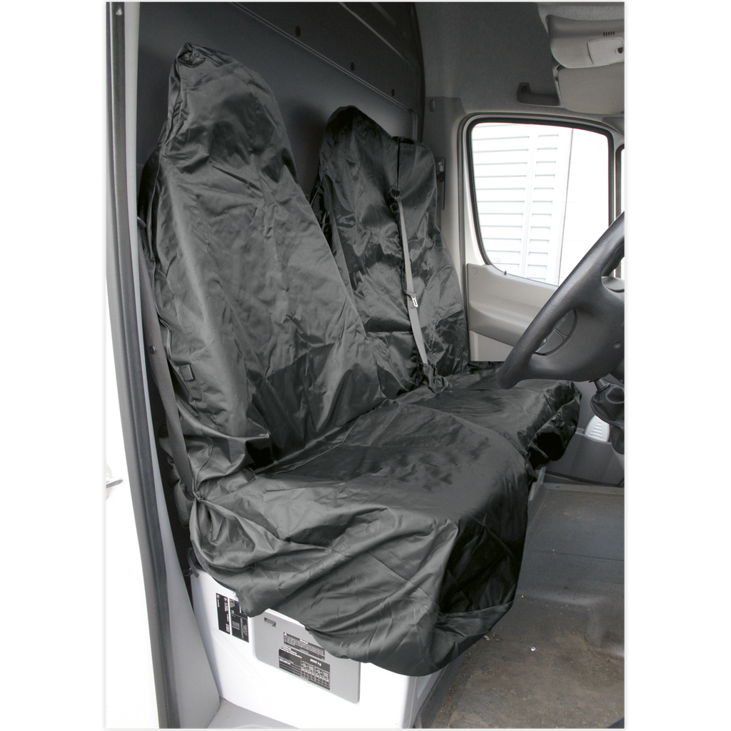 Sealey Heavy-Duty Van Seat Protector Set 2pc