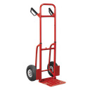 Sealey Folding Sack Truck with Pneumatic Tyres 200kg Capacity