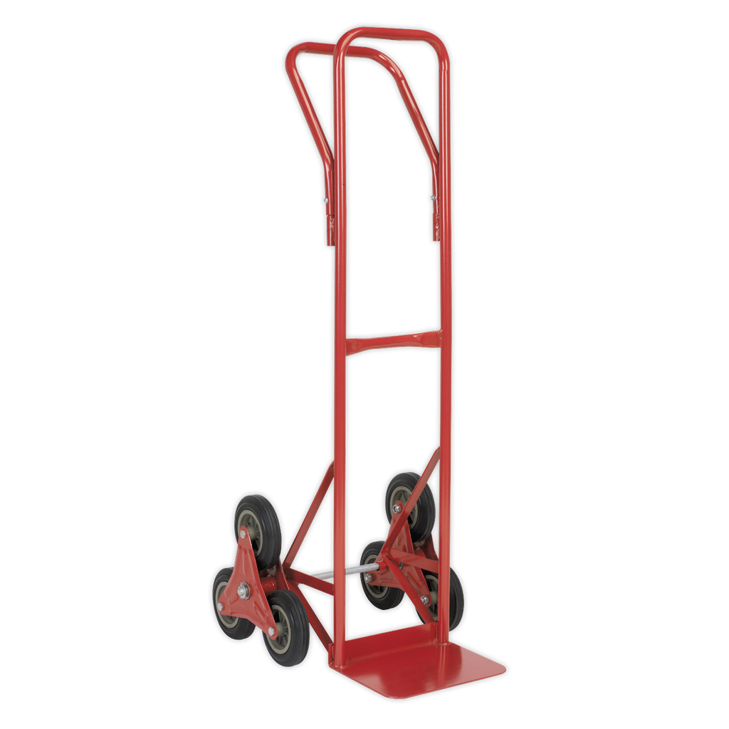 Sealey Stair Climbing Sack Truck with Solid Tyres 150kg Capacity