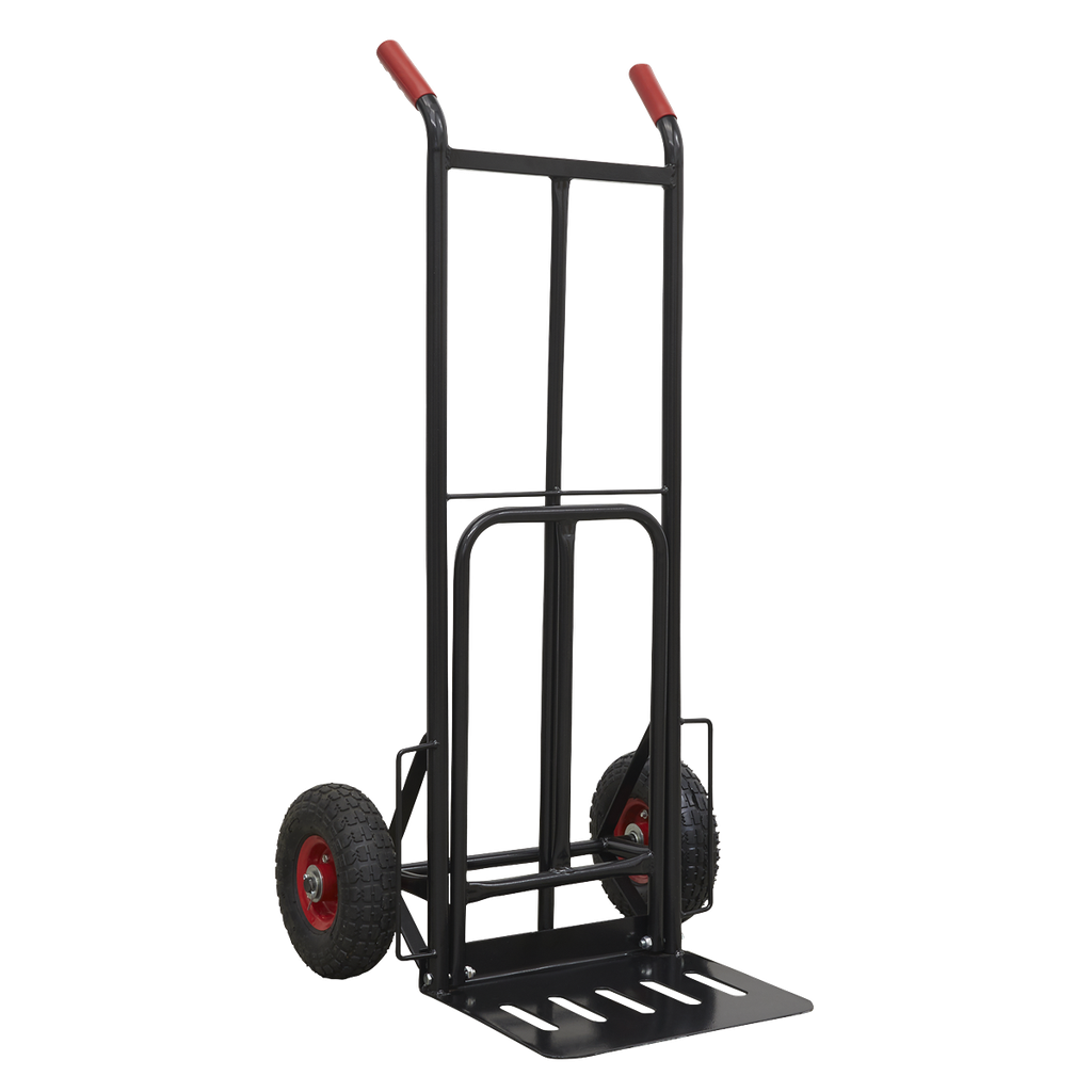 Sealey Premier Heavy-Duty Sack Truck with PU Tyres 300kg Capacit