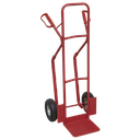 Sealey Sack Truck with Pneumatic Tyres 300kg Capacity