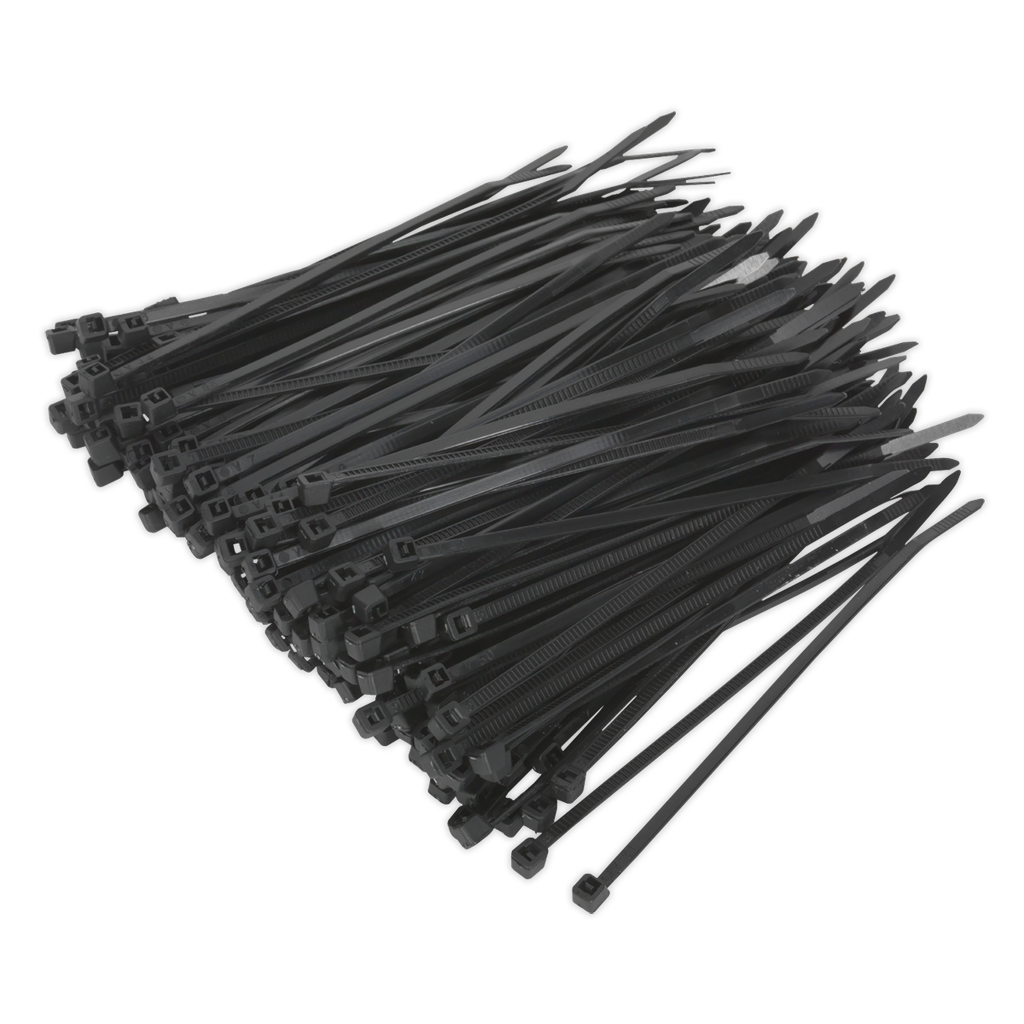 Sealey Cable Tie 100 x 2.5mm, Black - Pack of 200