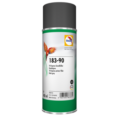 400ml Glasurit 183-90 1K Express Primer Filler Dark Grey (Each)