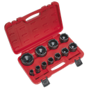 Sealey Ball Joint Socket Set 1/2"Sq Drive 11pc