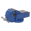 Sealey Professional Heavy-Duty Fixed Base Vice 125mm