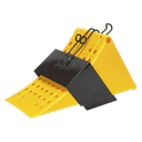 Sealey Commercial Wheel Chock with Bracket