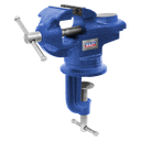 Portable Bench & Table Vice with 360° Swivel Base 50mm