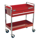 Superline PRO® Heavy-Duty Trolley with Lockable Drawer 2-Level