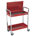 Superline PRO® Heavy-Duty Trolley with Lockable Top 2-Level