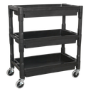 Sealey Composite Heavy-Duty Trolley 3-Level