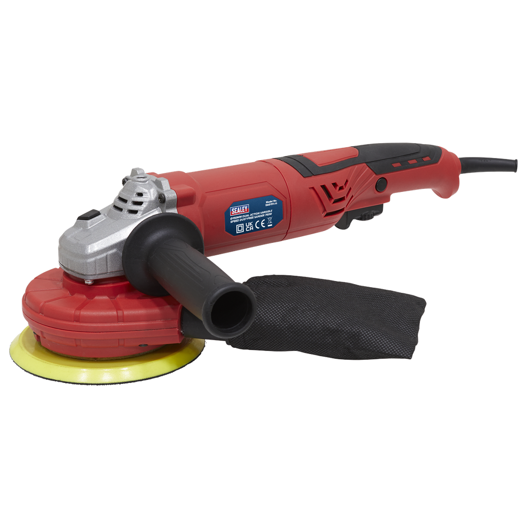 Sealey 150mm Variable Speed Dust-Free Dual Action Sander 750W