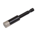 Sealey Hex Diamond Drill Bit 12mm