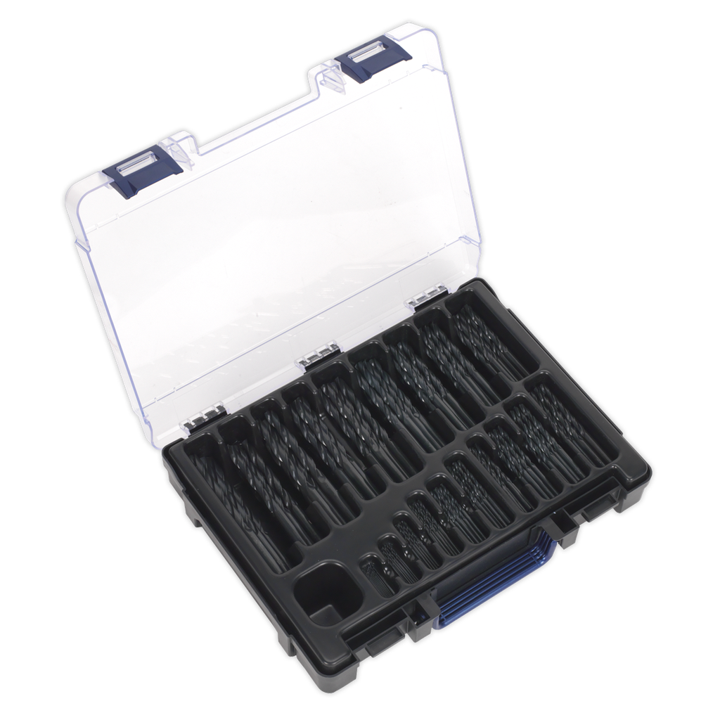 Sealey HSS Roll Forged Drill Bit Assortment 1-10mm 170pc
