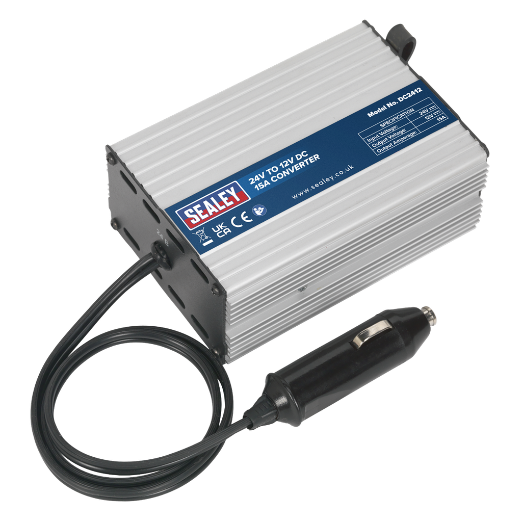 Sealey Converter 24V to 12V DC 15A