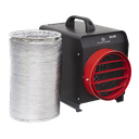 Sealey Industrial Fan Heater with Ducting 5kW