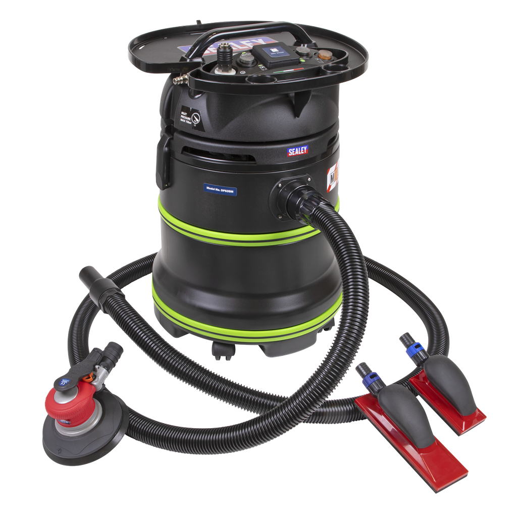 Sealey Generation M Class Dust-Free Sanding Kit with Air Palm Sander