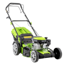 Sealey Dellonda Self-Propelled Petrol Lawnmower Grass Cutter with Height Adjustment & Grass Bag 170cc 20"/51cm 4-Stroke Engine