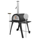 Dellonda Outdoor Wood-Fired Pizza Oven & Smoker