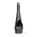 Dellonda Outdoor Chiminea, Fireplace, Fire Pit, Heater, Durable, Black Steel