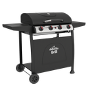 Sealey Dellonda 4 Burner Gas BBQ Grill with Piezo Ignition & Thermometer