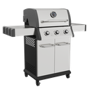 Dellonda 3 Burner Deluxe Gas BBQ Grill with Piezo Ignition & Thermometer - Stainless Steel