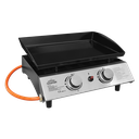 Dellonda 2 Burner Portable Gas Plancha
