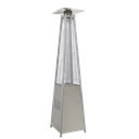 Sealey Dellonda 13kW Pyramid Gas Patio Heater 13kW Commercial/Garden Use - Stainless Steel