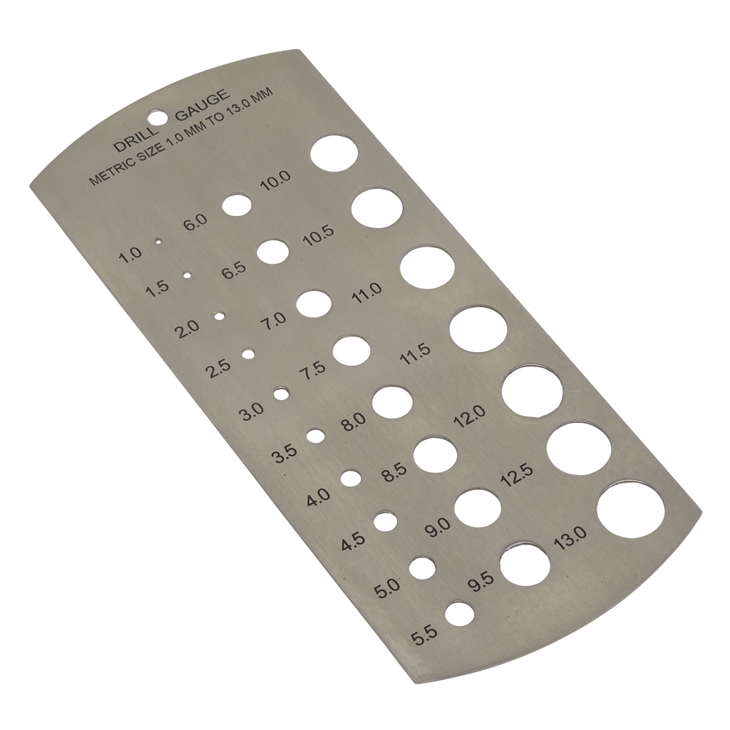 Sealey Metric Drill Gauge 1-13mm