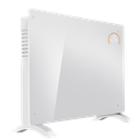 Baridi Electric Glass Panel Heater, 2000W, Thermostat Controlled 24Hr 7 Day Timer, Wi-Fi Enabled, Remote Control, White