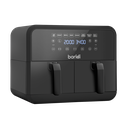 Sealey Baridi Dual Zone Air Fryer with 8 Preset Functions 8L Cap