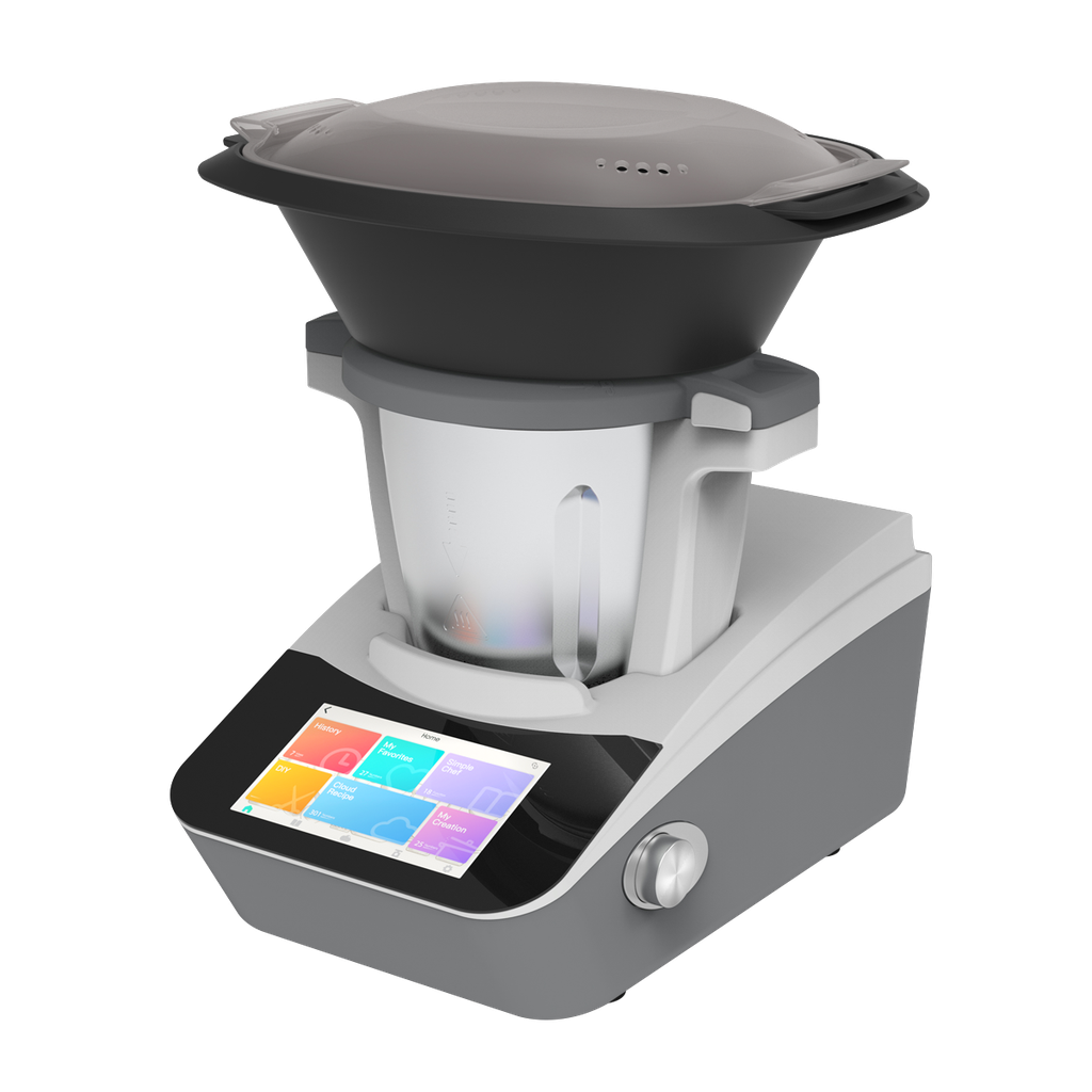 Baridi Smart Thermo-Cooker with 7" Touchscreen & App-Guided Recipes with 18 Preset Functions