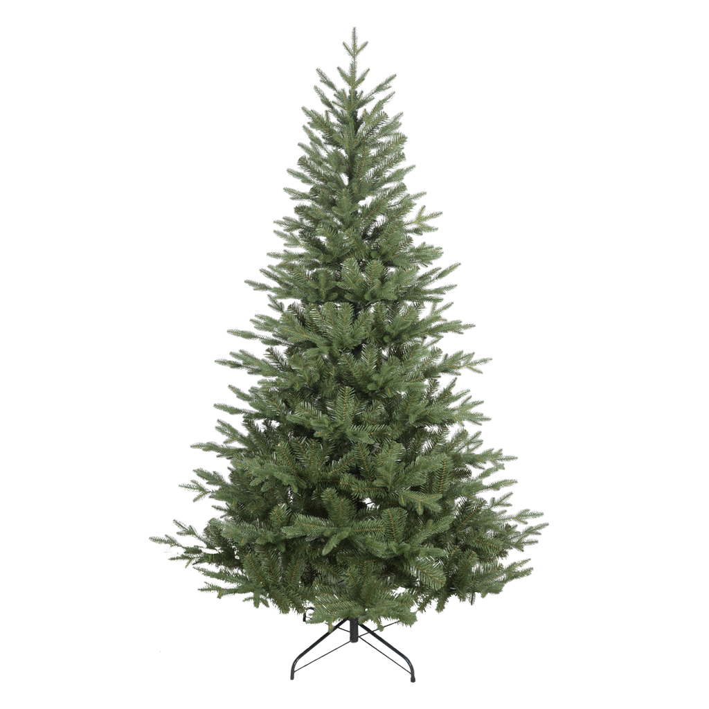 Dellonda Artificial Hinged Christmas Tree 7ft(210cm)