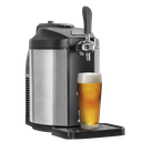 Baridi Mini Keg Draft Beer Dispenser Tap with Integrated Cooling 5L Capacity