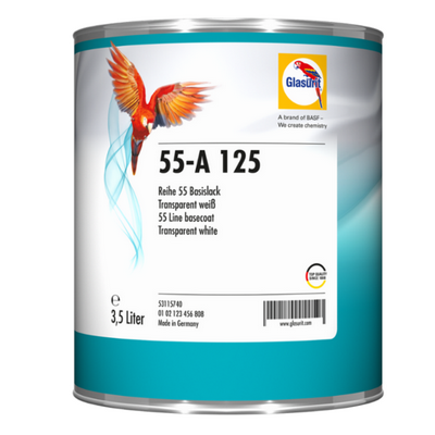 3.5ltr Glasurit 55-A125 White Tint Tinter (Each)